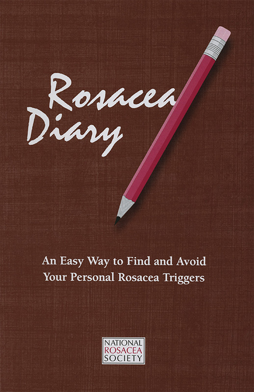 free Rosacea Diary booklet from the National Rosacea Society